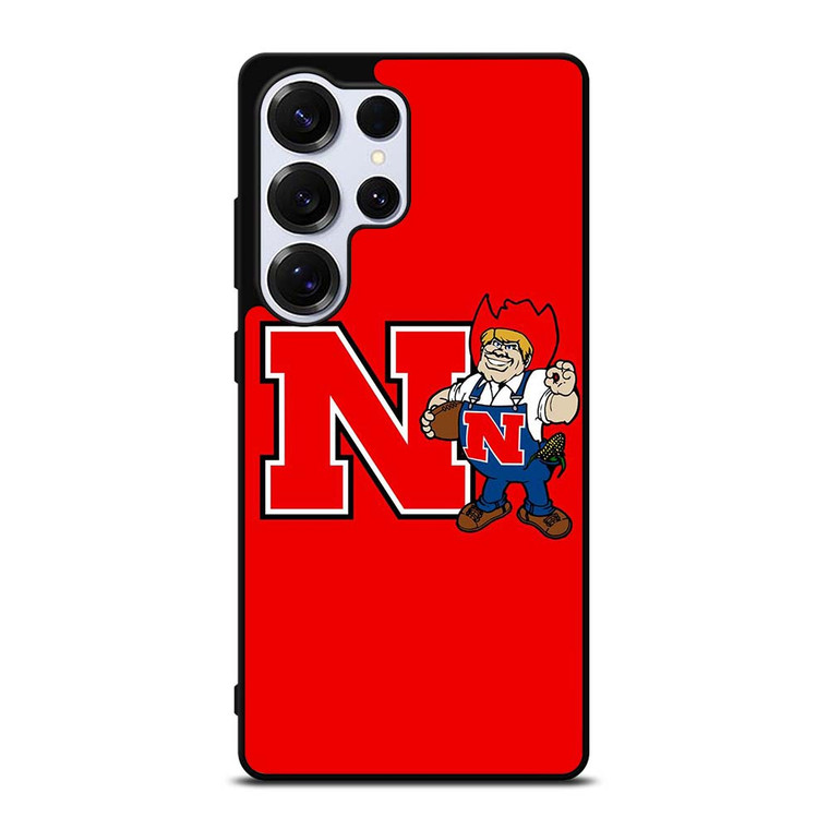 NEBRASKA HUSKERS ICON UNIVERSITY FOOTBALL LOGO Samsung Galaxy S25 Ultra Case Cover