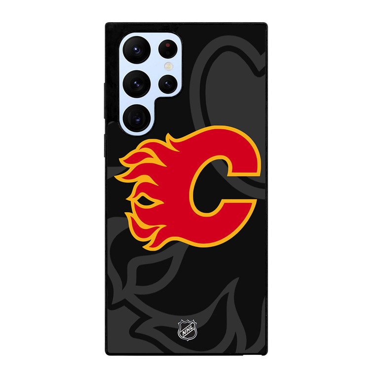 CALGARY FLAMES NHL TEAM Samsung Galaxy S22 Ultra Case Cover