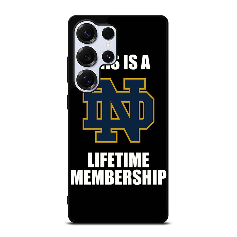 NOTRE DAME FIGHTING IRISH MEMBERSHIP Samsung Galaxy S25 Ultra Case Cover