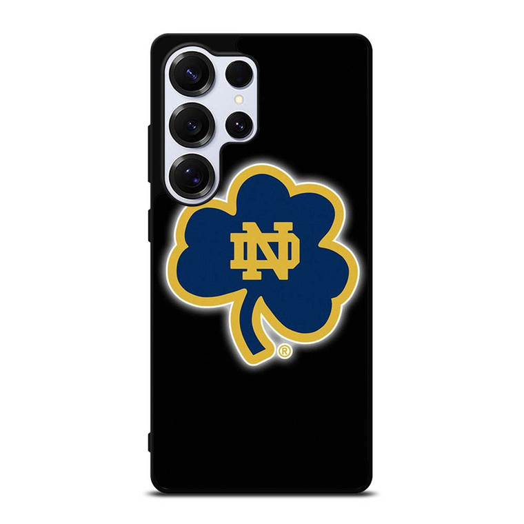 NOTRE DAME FOOTBALL LEAF CLOVER Samsung Galaxy S25 Ultra Case Cover