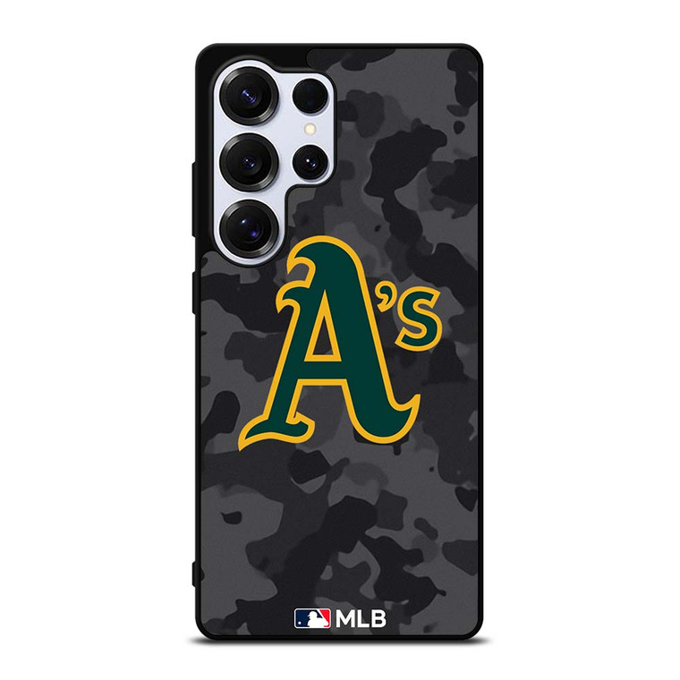 OAKLAND ATHLETICS BASEBALL BLACK CAMO Samsung Galaxy S25 Ultra Case Cover