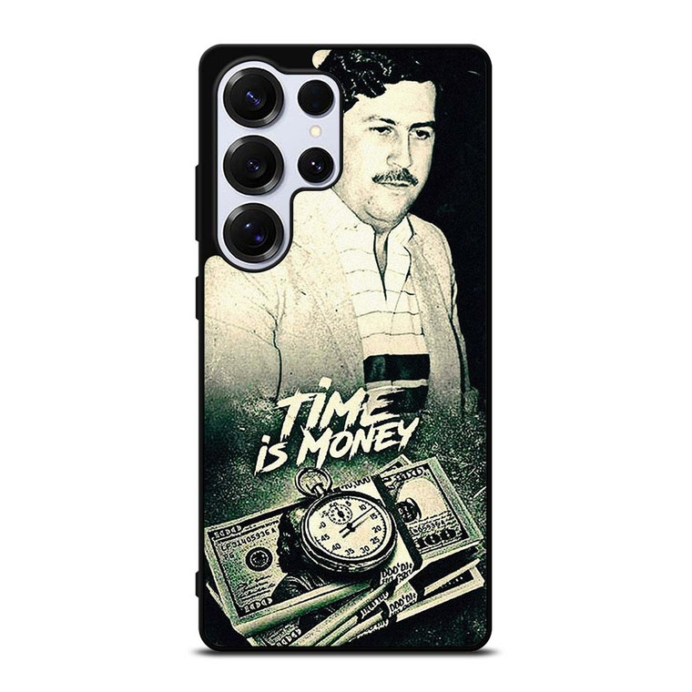 PABLO ESCOBAR TIME IS MONEY Samsung Galaxy S25 Ultra Case Cover