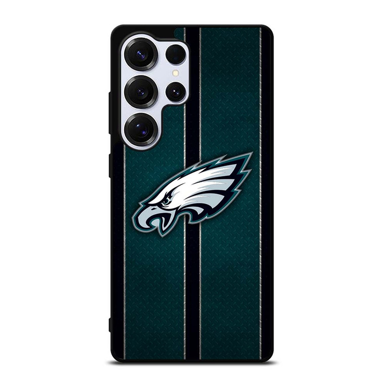 PHILADELPHIA EAGLES NFL METAL STRIPE Samsung Galaxy S25 Ultra Case Cover