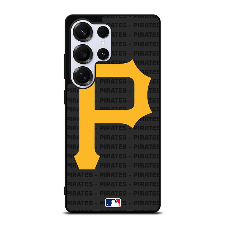 PITTSBURGH PIRATES BASEBALL BLACK Samsung Galaxy S25 Ultra Case Cover