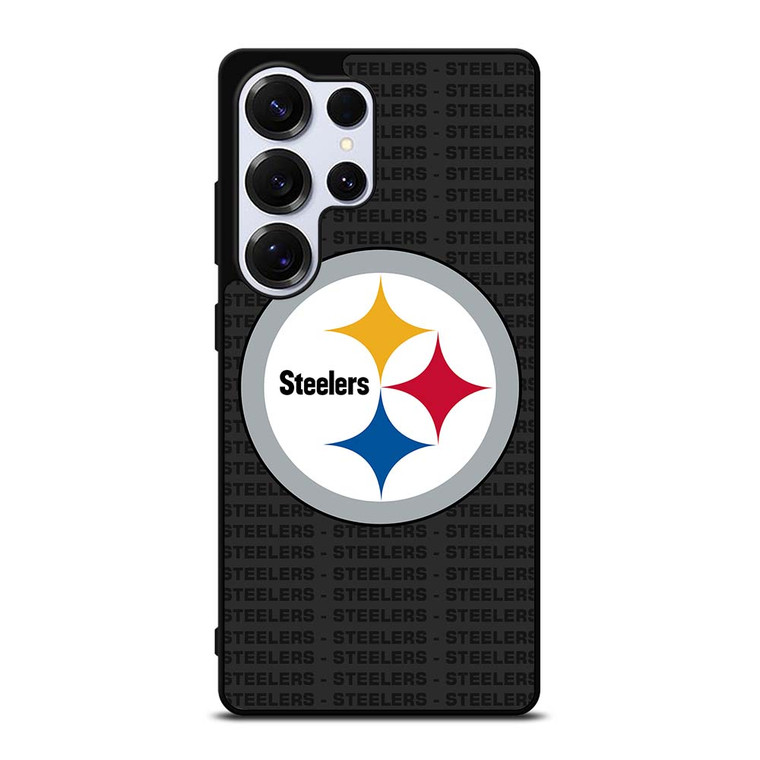 PITTSBURGH STEELERS FOOTBALL TEXT Samsung Galaxy S25 Ultra Case Cover