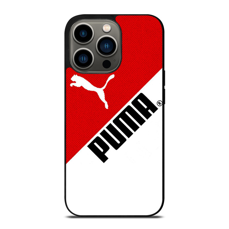 PUMA RED LOGO iPhone 13 Pro Case Cover
