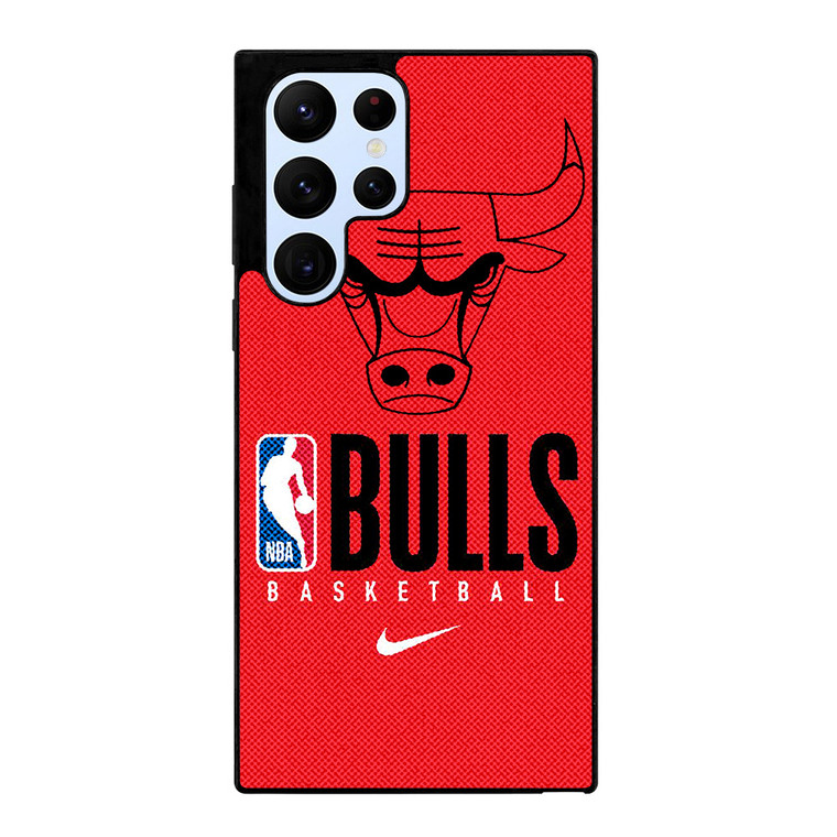 CHICAGO BULLS NBA BASKETBALL LOGO Samsung Galaxy S22 Ultra Case Cover