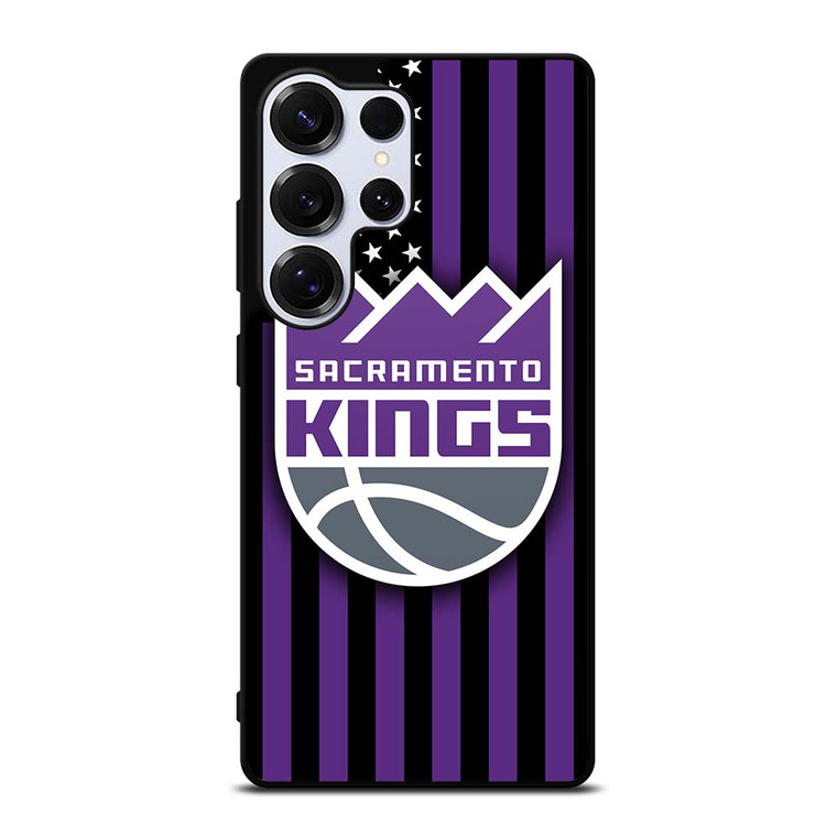 SACRAMENTO KINGS NBA USA FLAG Samsung Galaxy S25 Ultra Case Cover