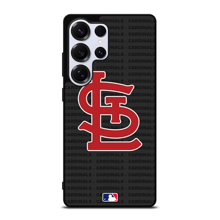 SAINT LOUIS CARDINALS BASEBALL BLACK Samsung Galaxy S25 Ultra Case Cover