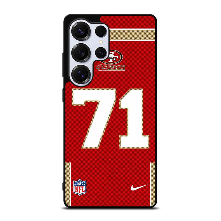 SAN FRANCISCO 49ERS TRENT WILLIAMS 71 NFL NIKE Samsung Galaxy S25 Ultra Case Cover