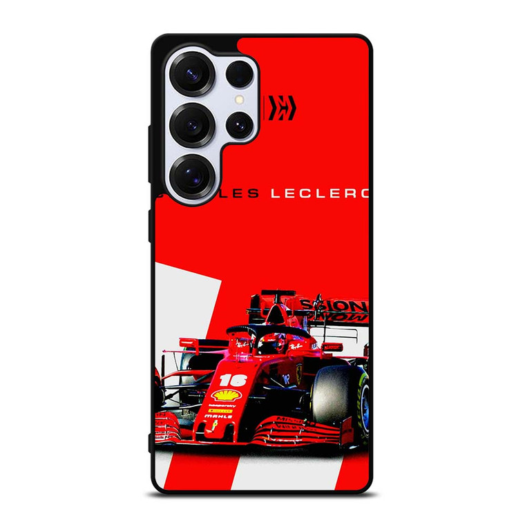SCUDERIA FERRARI CHARLES LECLERC F1 Samsung Galaxy S25 Ultra Case Cover