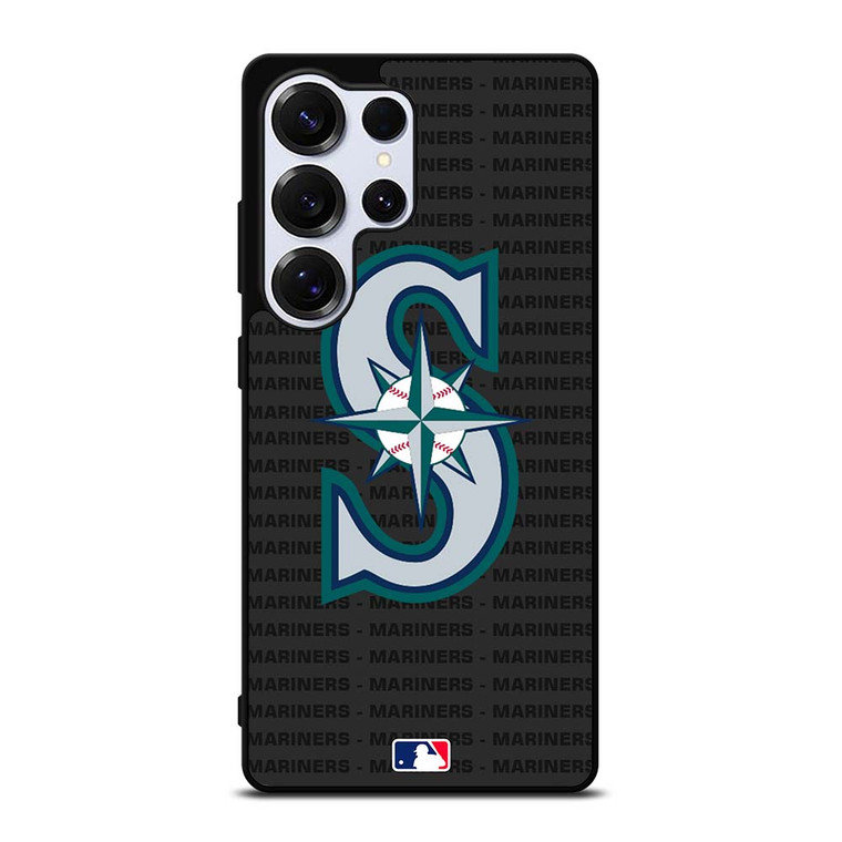 SEATTLE MARINERS BASEBALL BLACK Samsung Galaxy S25 Ultra Case Cover