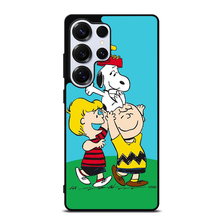 SNOOPY THE PEANUTS AND GANK Samsung Galaxy S25 Ultra Case Cover
