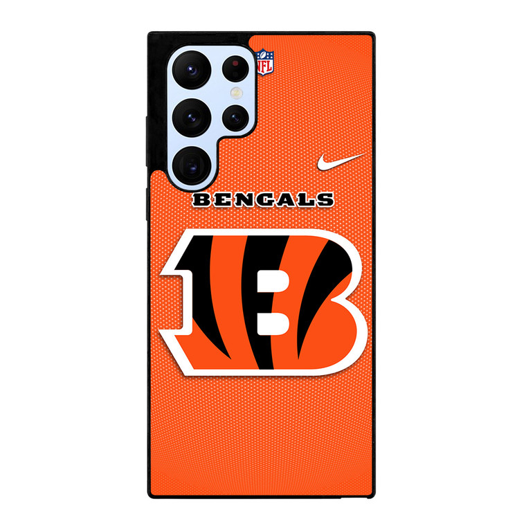 CINCINNATI BENGALS NFL FOOTBALL NIKE Samsung Galaxy S22 Ultra Case Cover