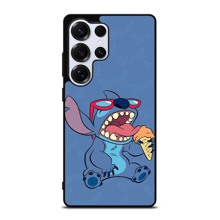 STITCH DISNEY CARTOON ICE CREAM Samsung Galaxy S25 Ultra Case Cover