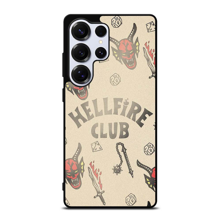 STRANGER THINGS 4 HELLFIRE CLUB Samsung Galaxy S25 Ultra Case Cover