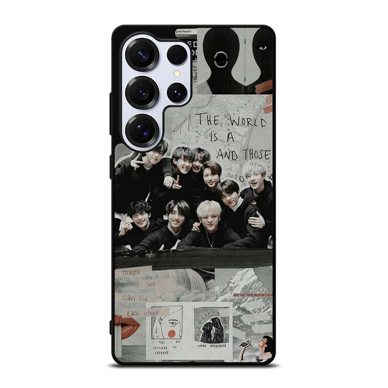 STRAY KIDS BOY BAND COLLAGE Samsung Galaxy S25 Ultra Case Cover