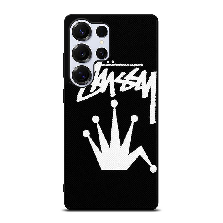STUSSY PARIS BENT CROWN Samsung Galaxy S25 Ultra Case Cover