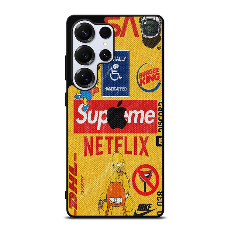 SUPREME NETFLIX COLLAGE Samsung Galaxy S25 Ultra Case Cover