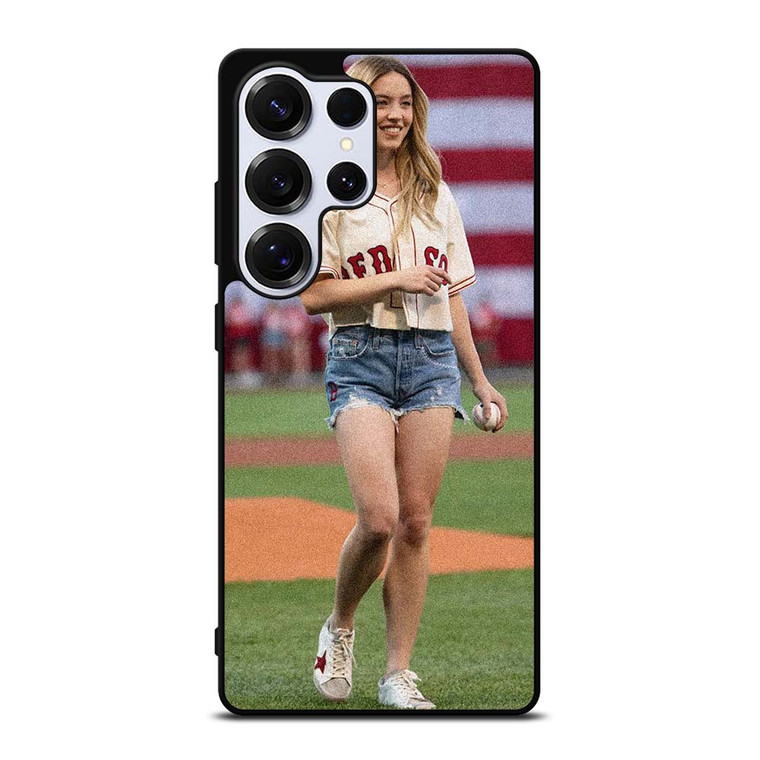 SYDNEY SWEENEY BOSTON RED SOX Samsung Galaxy S25 Ultra Case Cover