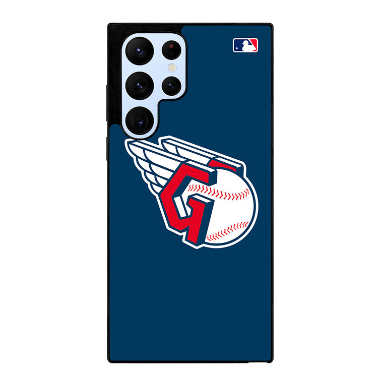 CLEVELAND GUARDIANS MLB LOGO Samsung Galaxy S22 Ultra Case Cover