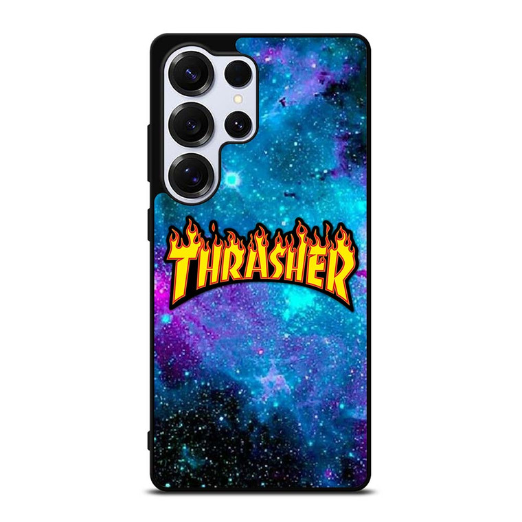 THRASHER SKATEBOARD NEBULA Samsung Galaxy S25 Ultra Case Cover