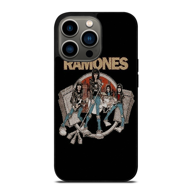 RAMONES ROCK BAND ROAD TO RUIN iPhone 13 Pro Case Cover