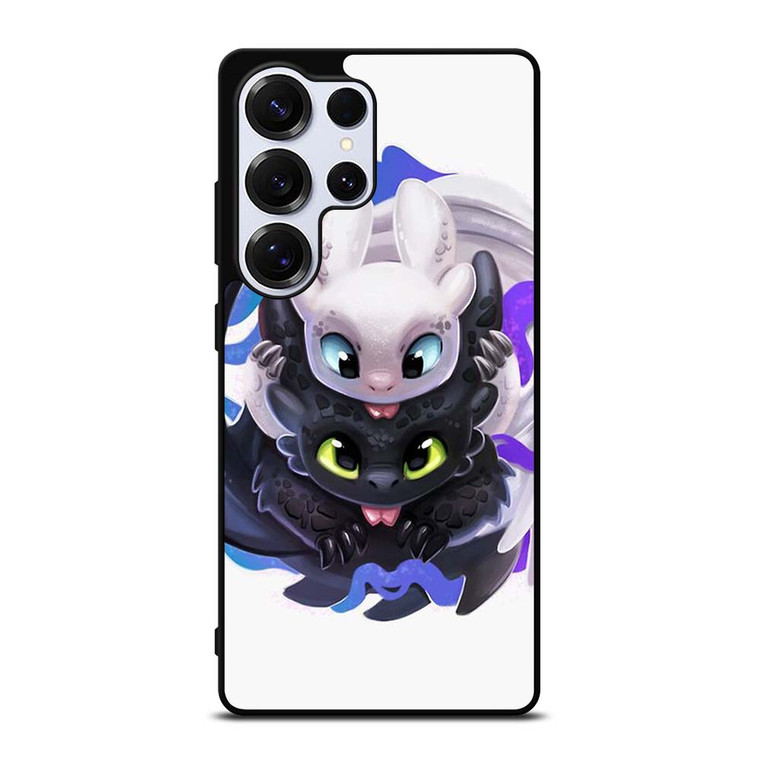TOOTHLESS AND LIGHTFURY HOW TO TRAIN YOUR DRAGON Samsung Galaxy S25 Ultra Case Cover