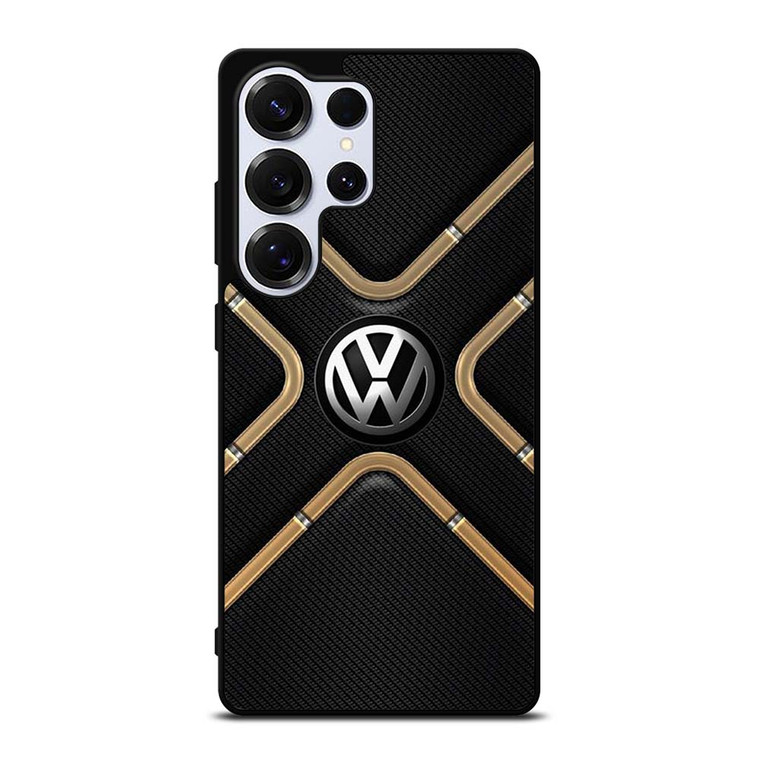 VOLKSWAGEN VW LOGO CARBON ICON Samsung Galaxy S25 Ultra Case Cover