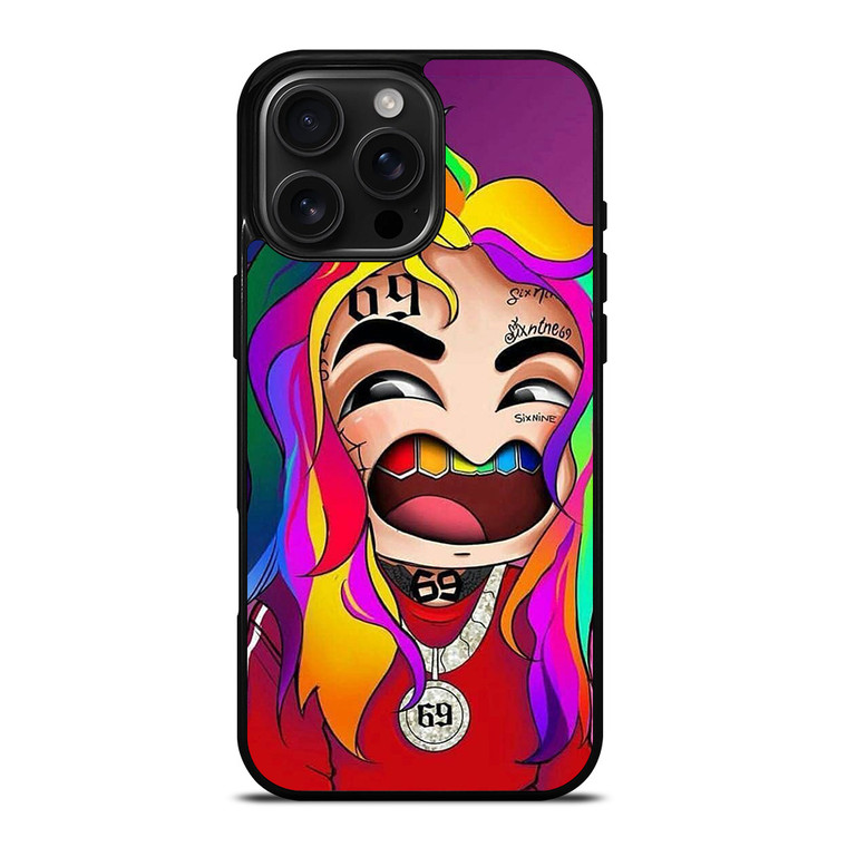6IX9INE SIX NINE FACE CARTOON iPhone 16 Pro Max Case Cover 6IX9INE SIX NINE FACE CARTOON iPhone 16 Pro Max Case Cover