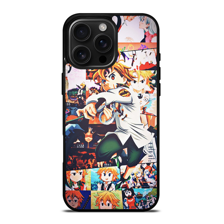 7 DEADLY SINS MELIODAS COLLAGE iPhone 16 Pro Max Case Cover 7 DEADLY SINS MELIODAS COLLAGE iPhone 16 Pro Max Case Cover
