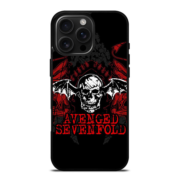 A7X AVENGED SEVENFOLD ROCK BAND iPhone 16 Pro Max Case Cover