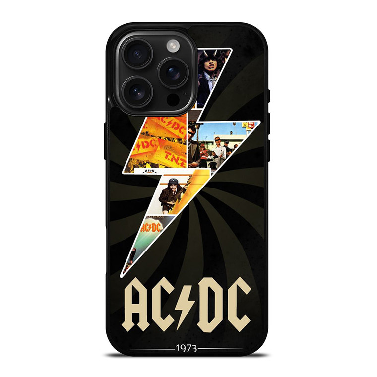 ACDC BAND LOGO iPhone 16 Pro Max Case Cover