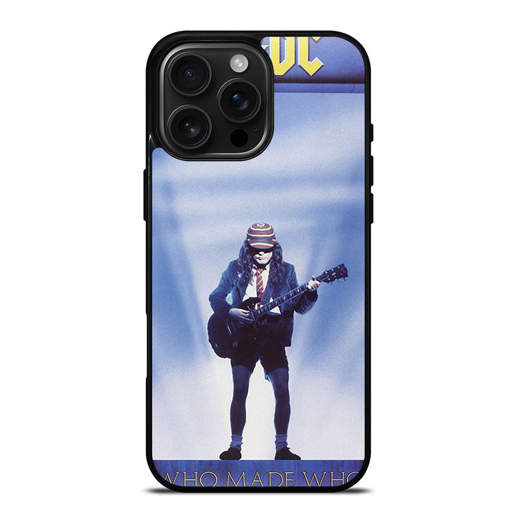 ACDC WHO MADE WHO ALBUM COVER iPhone 16 Pro Max Case Cover