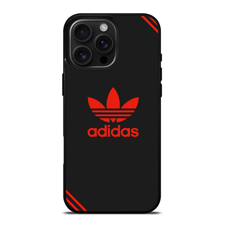 ADIDAS STRIPE RED LOGO iPhone 16 Pro Max Case Cover