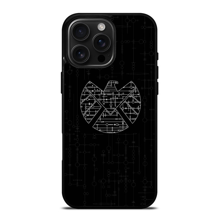 AGENTS OF SHIELD LOGO iPhone 16 Pro Max Case Cover