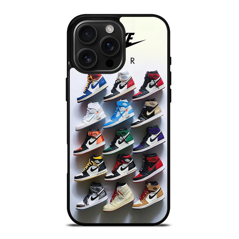 AIR JORDAN NIKE COLLAGE iPhone 16 Pro Max Case Cover