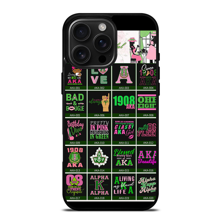 AKA PINK COLLAGE iPhone 16 Pro Max Case Cover AKA PINK COLLAGE iPhone 16 Pro Max Case Cover