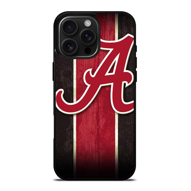 ALABAMA CRIMSON TIDE SYMBOL LOGO iPhone 16 Pro Max Case Cover