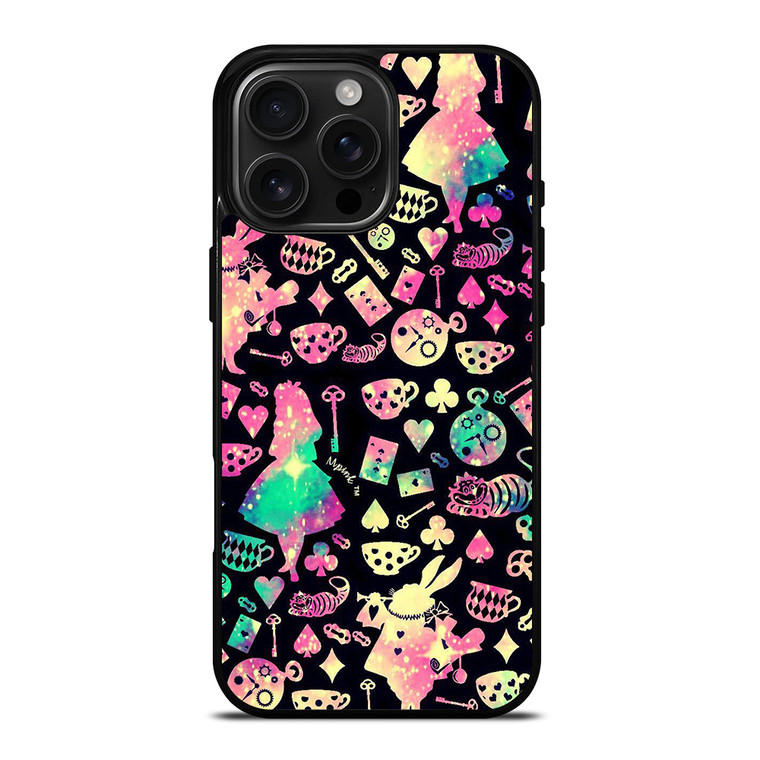 ALICE IN WONDERLAND COLLAGE iPhone 16 Pro Max Case Cover