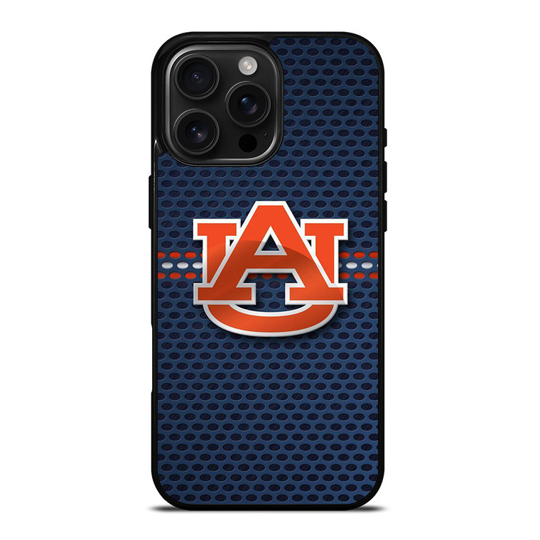 AUBURN TIGERS METAL LOGO iPhone 16 Pro Max Case Cover