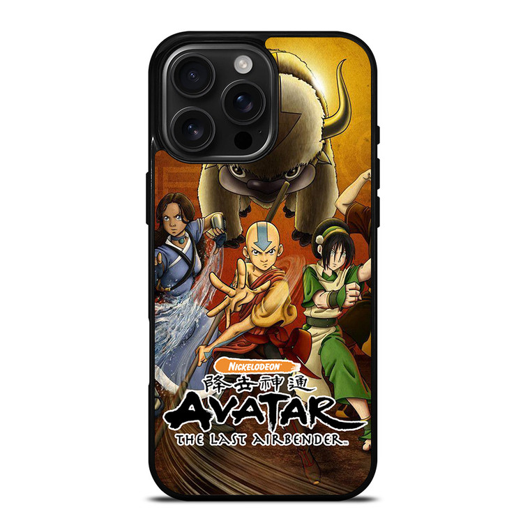 AVATAR LAST AIRBENDER NICKELODEON iPhone 16 Pro Max Case Cover