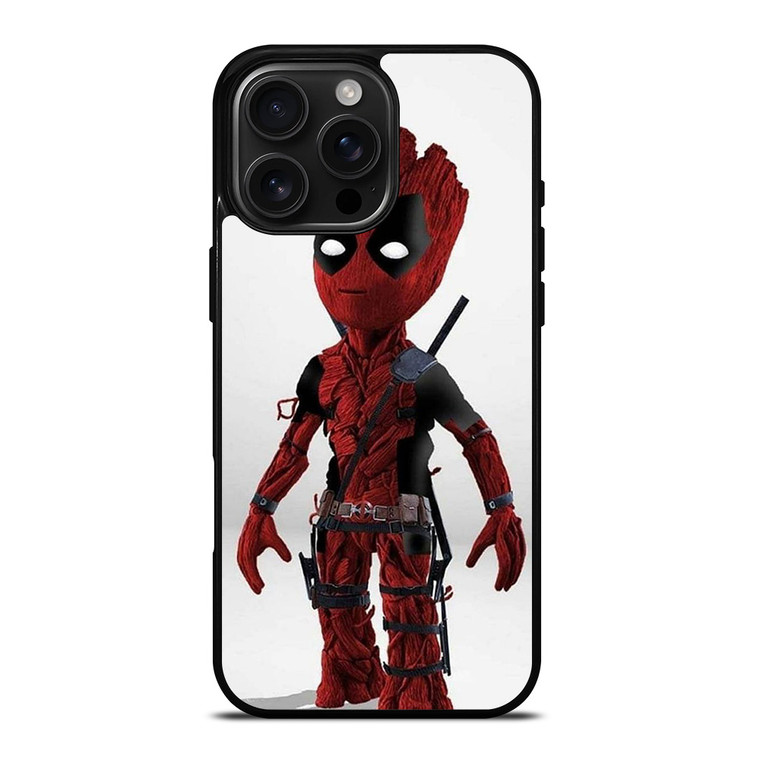 BABY GROOT DEADPOOL iPhone 16 Pro Max Case Cover