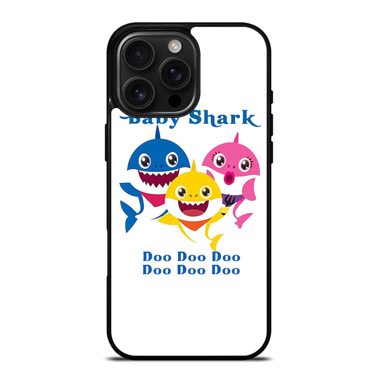 BABY SHARK DOO DOO CARTOON iPhone 16 Pro Max Case Cover