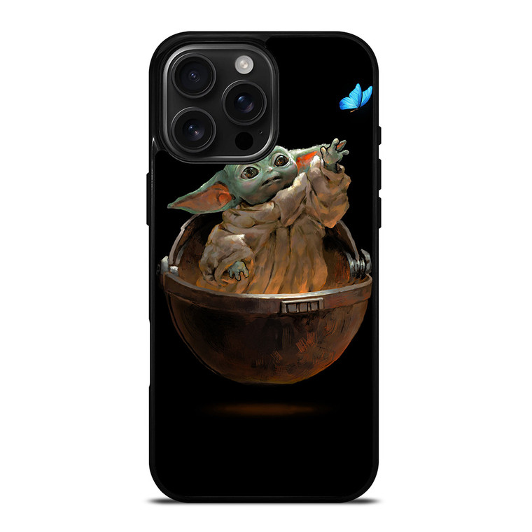 BABY YODA STAR WARS ART iPhone 16 Pro Max Case Cover
