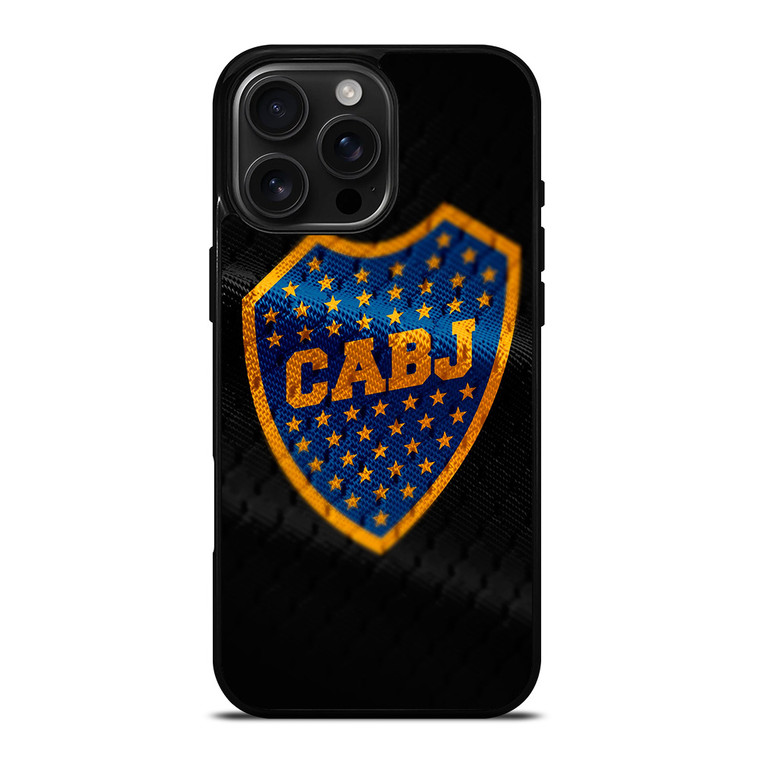 BOCA JUNIORS FC LOGO EMBLEM iPhone 16 Pro Max Case Cover