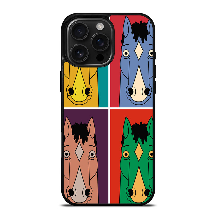 BOJACK HORSEMAN COLORFULL COLLAGE iPhone 16 Pro Max Case Cover