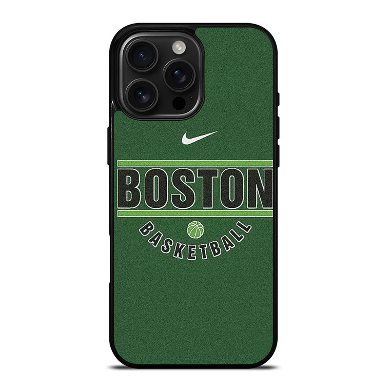 BOSTON CELTICS BASKETBALL NIKE iPhone 16 Pro Max Case Cover
