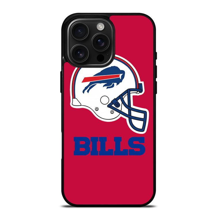 BUFFALO BILLS HELMET iPhone 16 Pro Max Case Cover