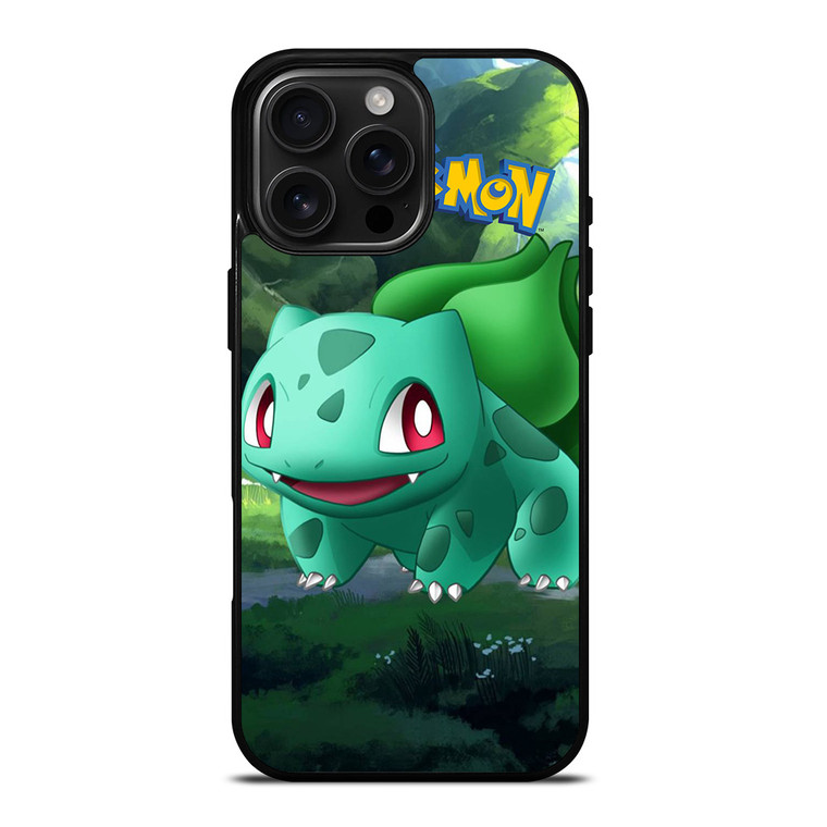 BULBASAUR POKEMON CARTOON iPhone 16 Pro Max Case Cover